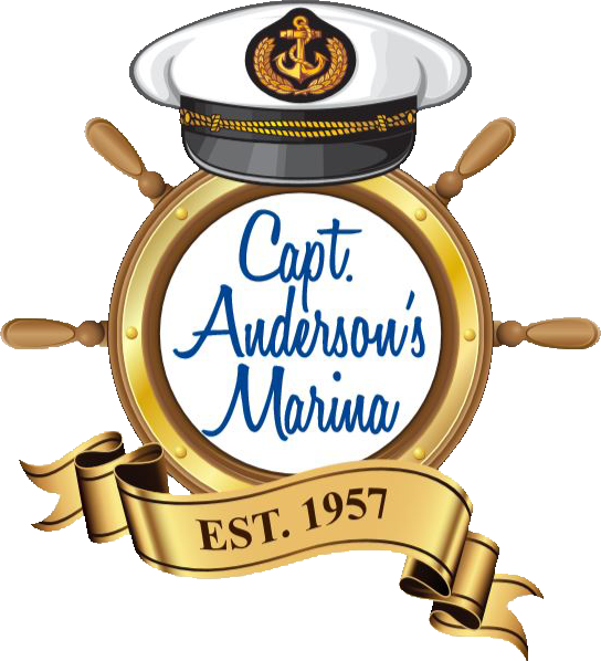 Capt. Anderson's Marina logo in Panama City Beach Florida