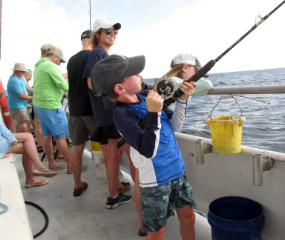 Book a 5 hour morning fishing trip in Panama City beach Florida with Capt Anderson's Marina